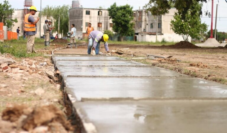 Tiempos. Las obras ya están en marcha y se estima concluirlas en unos 5 años. Gentileza: prensa Gobierno de Santa Fe.