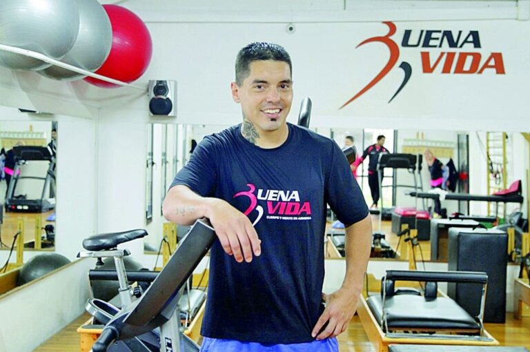 El gimnasio de un amigo