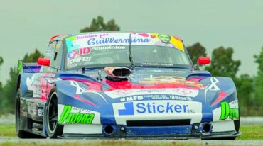 El Ford del Di Meglio Motorsport en la última presentación en La Plata.