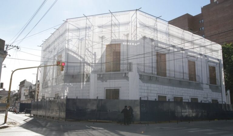 La casa se construyó hace más de 200 años y fue habitada por el brigadier Estanislao López entre los años 1819 y 1838. Guillermo Di Salvatore.