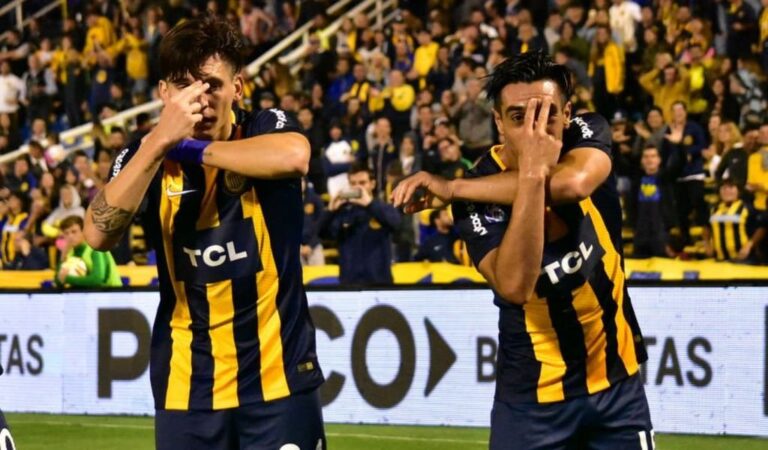 Central ganó y sube en la tabla general. Gentileza: prensa Rosario Central.