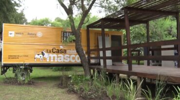 San José al 8.400. En el Jardín Botánico ya funciona la segunda Casa de las Mascotas de la ciudad de Santa Fe. Gentileza: prensa Municipalidad de Santa Fe.