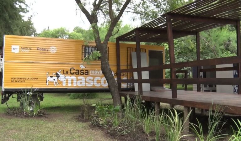 San José al 8.400. En el Jardín Botánico ya funciona la segunda Casa de las Mascotas de la ciudad de Santa Fe. Gentileza: prensa Municipalidad de Santa Fe.