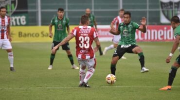El equipo de Madelón cayó en el Hilario Sánchez. Gentileza: Diario de Cuyo.