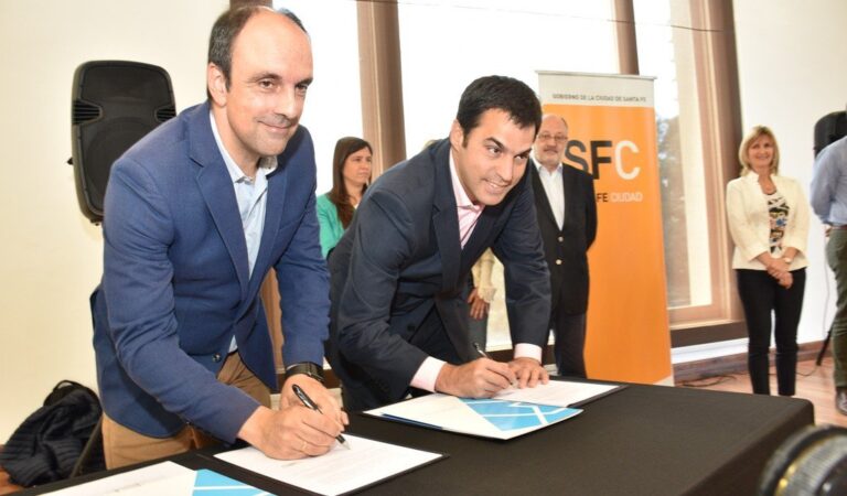 Convenio. José Corral y Ramón Lanús