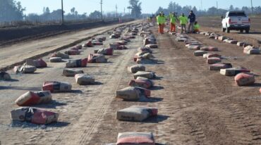 Los trabajos de construcción de nuevos pavimentos se extienden a lo largo de 7
