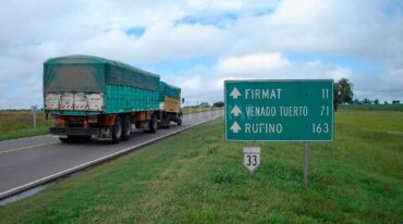 RUTA 33. Es otro de los corredores nacionales que atraviesan la provincia que siguen sin progreso en sus obras proyectadas. Archivo El Litoral