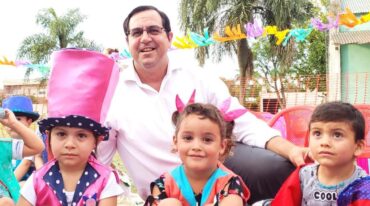 El intendente Vallejos estuvo presente en el acto. Gentileza: prensa Municipalidad de Reconquista.