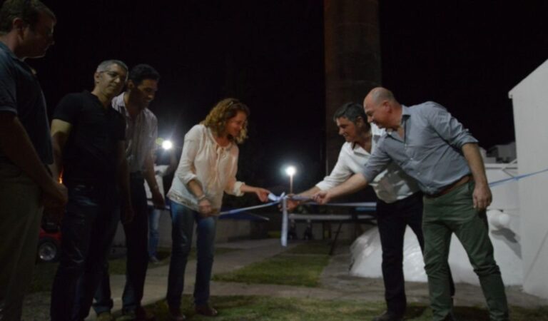 La ampliación de la planta de abatimiento de hierro y manganeso en Florencia demandó una inversión de $ 2.600.000. Gentileza: prensa Gobierno de Santa Fe.