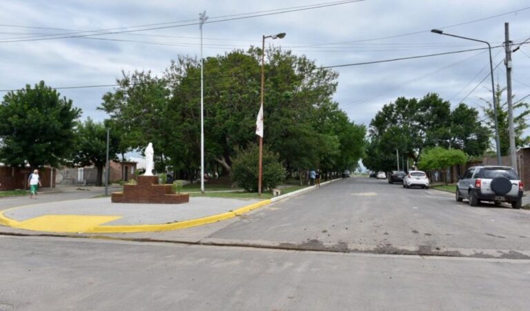 Esta intervención urbana incluye obras de cloacas