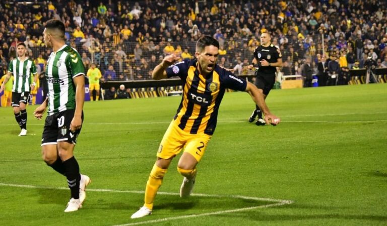 El defensor Matías Caruzzo se queda en Rosario Central. Archivo.
