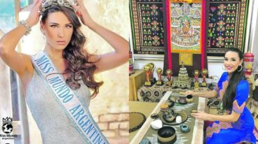 La entrerriana Victoria Soto representó a la Argentina en Miss Mundo y fue partícipe del ritual del té en China.