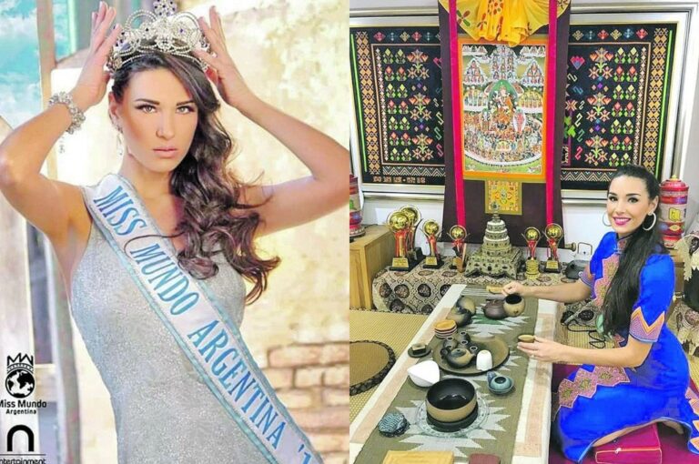 La entrerriana Victoria Soto representó a la Argentina en Miss Mundo y fue partícipe del ritual del té en China.