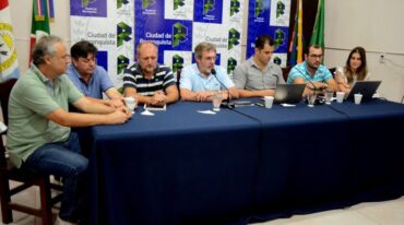 Se implementará una baja del 40% en el costo del derecho de aprobación de planos. Gentileza: prensa Municipalidad de Reconquista.