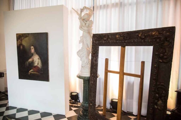 En su hábitat natural. El cuadro que fue robado hace más de tres décadas retorna al museo rosarino que lo albergó desde siempre. Ahora tendrá un proceso de restauración y para mediados de 2019 se prevé que podrá volver a ser exhibido al público Marcelo Manera
