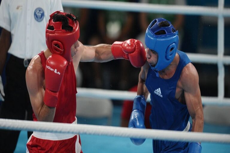 El boxeador tuvo una hermosa Navidad