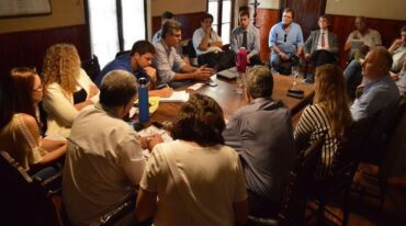 Se habló sobre el caso de la planta Secco que se encuentra parada. Gentileza: prensa Municipio de Venado Tuerto.