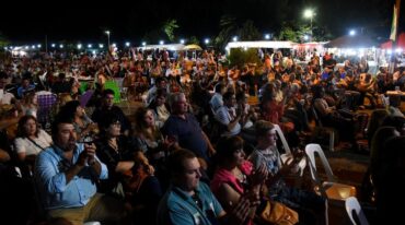 Los actos por el 129º aniversario del pueblo se celebraron el sábado 12. Gentileza: prensa Gobierno de Santa Fe.