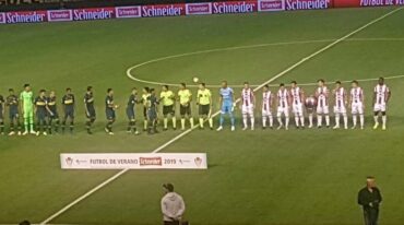 Los rojiblancos vencieron al equipo porteño por 2-0. El Litoral.