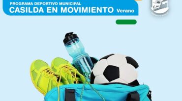Las actividades del programa son totalmente gratuitas. Gentileza: prensa Municipalidad de Casilda.