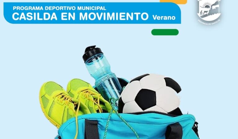 Las actividades del programa son totalmente gratuitas. Gentileza: prensa Municipalidad de Casilda.