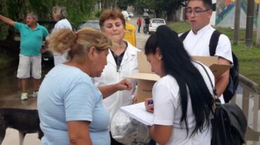 Uboldi dijo que "esta estrategia de prevención nos ayuda a minimizar los casos de emergencia". Gentileza: prensa Gobierno de Santa Fe.