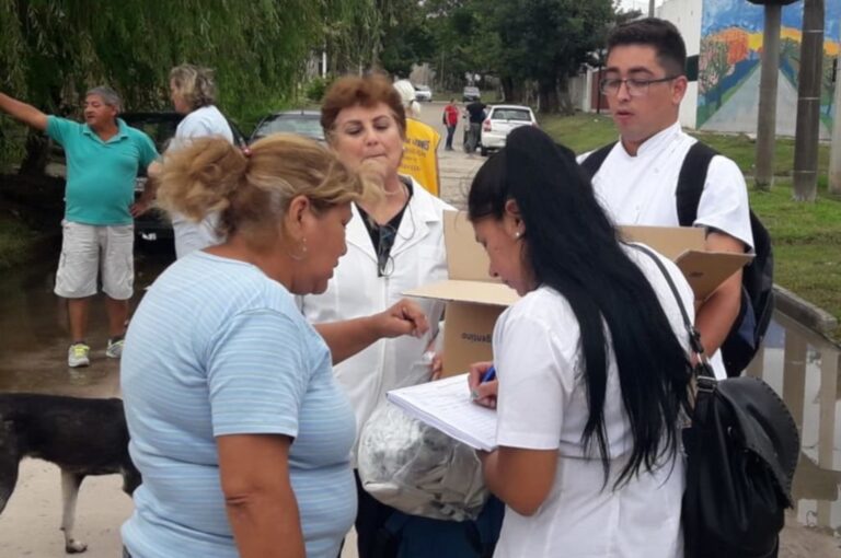 Uboldi dijo que "esta estrategia de prevención nos ayuda a minimizar los casos de emergencia". Gentileza: prensa Gobierno de Santa Fe.