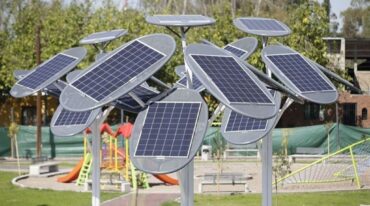 Único en la región. 'La plaza estará en un sector del barrio y tendrá la posibilidad de generar energía. La idea a futuro es que se la pueda incluir en el programa Prosumidores. Pero eso será en una segunda etapa'