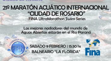 Muchos de los mejores del mundo en esta especialidad deportiva estarán nadando en el río Paraná. Gentileza: prensa FRN.
