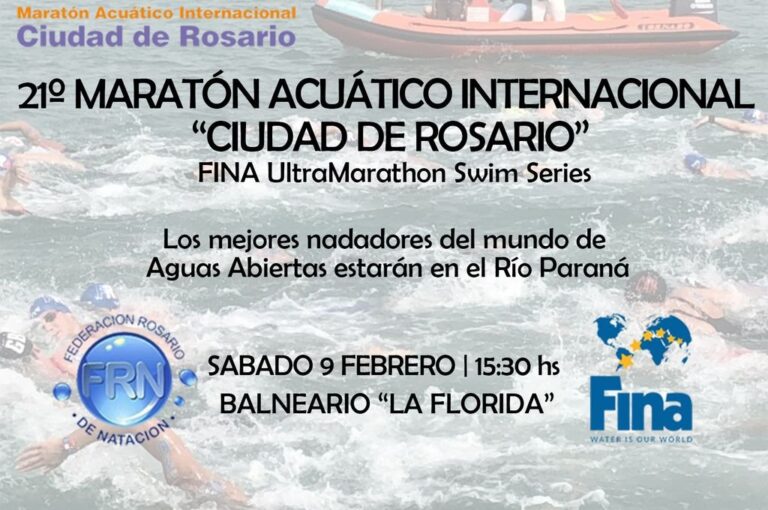 Muchos de los mejores del mundo en esta especialidad deportiva estarán nadando en el río Paraná. Gentileza: prensa FRN.