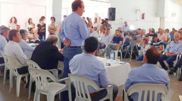 Tras el encuentro. Legisladores provinciales y autoridades de la región señalaron que se pedirá a Nación que no se abandone el proyecto de autovía. Gentileza