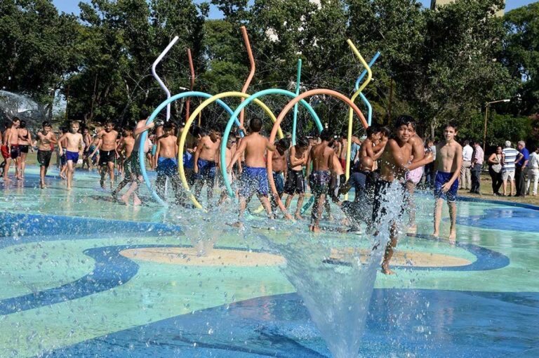 En un día con mucho calor