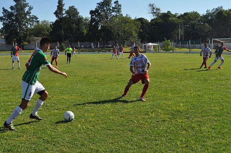 Dominador. Atlético San Jorge goleó en Entre Ríos a Huracán de Diamante. Gentileza