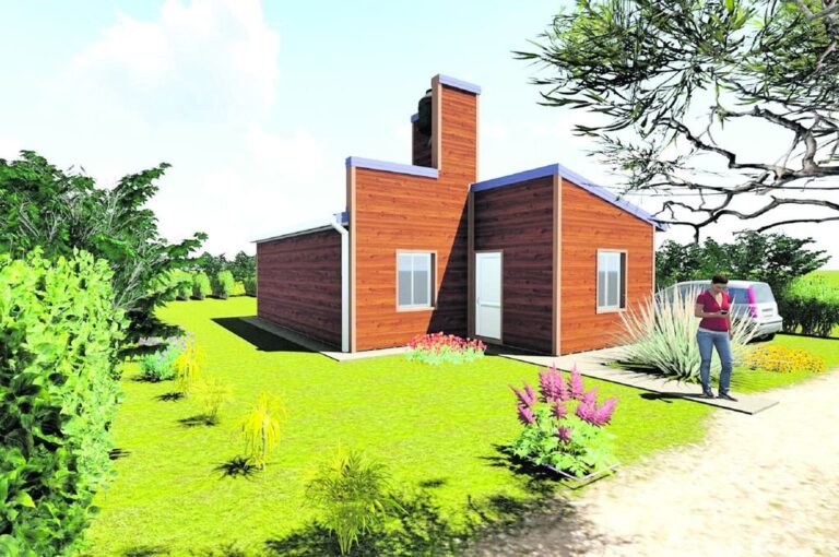El gobierno tiene cifradas esperanzas en que las casas de madera sean apropiadas por las familias.