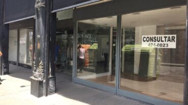 Locales vacíos en Rosario