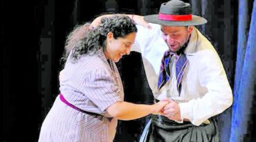 La pareja entrerriana premiada en Laborde