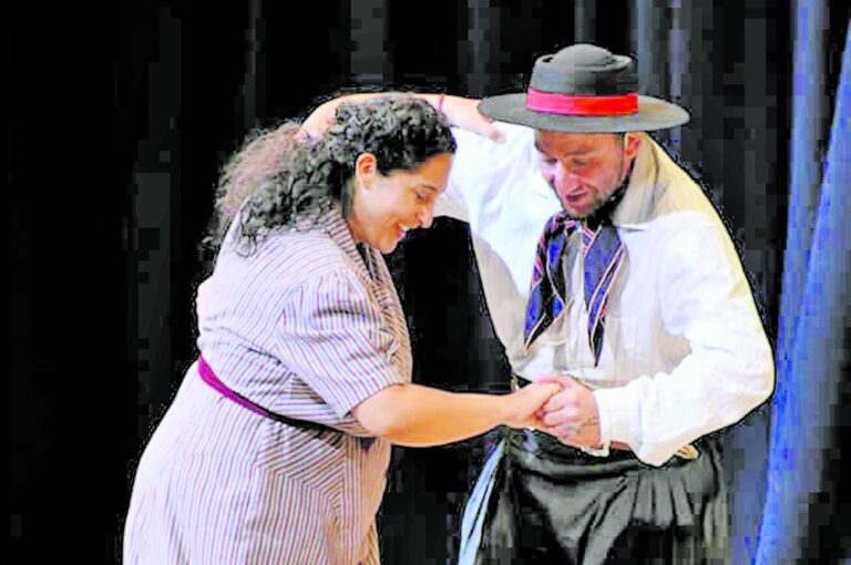 La pareja entrerriana premiada en Laborde