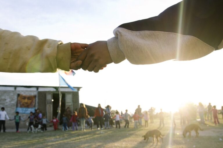 Postal. Una imagen de la comunidad mocoví en Recreo