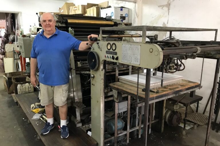 En el taller. Romero comentó que la idea nació espontáneamente