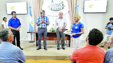Siempre son emotivos los encuentros con emprendedores que encuentran sostén en el Estado.