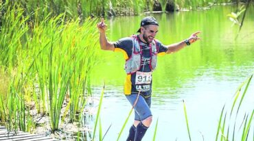 Luis Cavagna se dio el gusto de ganar y de disfrutar de la prueba extrema en el día de su cumpleaños. Running Time