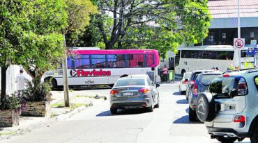La implantación de la Terminal no trajo más que problemas serios para la circulación vehicular. Sergio Ruíz
