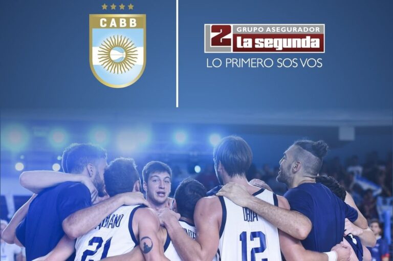 La firma rosarina apoya al combinado nacional masculino. Gentileza: prensa Nueva Comunicación.