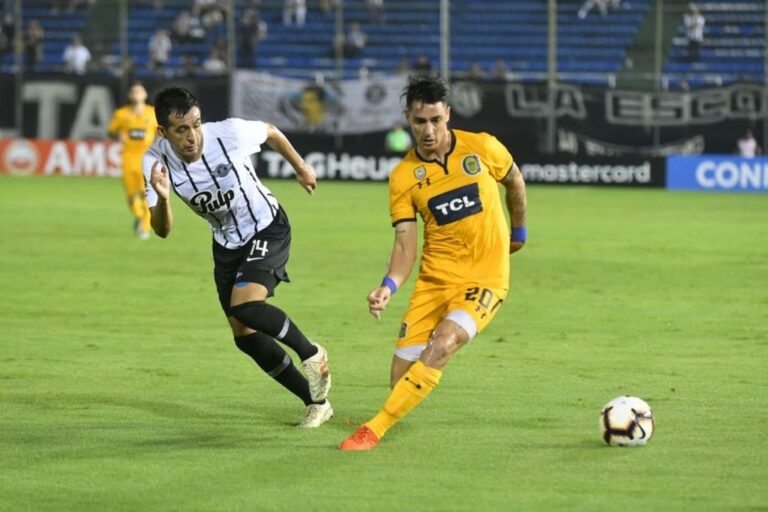 Central perdió por segunda vez en esta Libertadores y quedó último en su grupo. Gentileza: prensa Rosario Central.