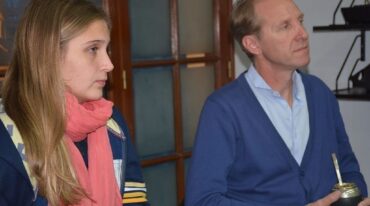 El intendente Gonzalo Toselli destacó la importancia de involucrar a jóvenes. Gentileza: prensa Municipalidad de Sunchales.