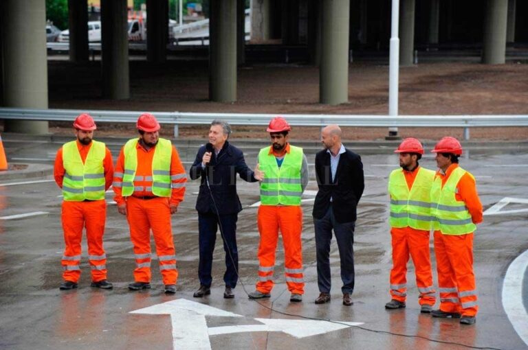 En Rosario. Desde el ministerio de Transporte explicaron que 'se reactivó la ejecución de obras abandonadas