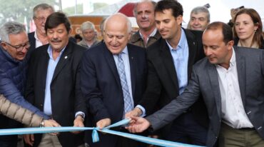 Lifschitz inauguró en San Justo la muestra dedicada íntegramente a la exposición de las carnes bovina