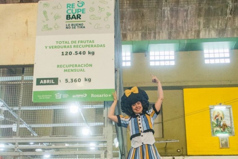 En 2017 comenzó a recuperarse la mayor cantidad de frutas y hortalizas posible