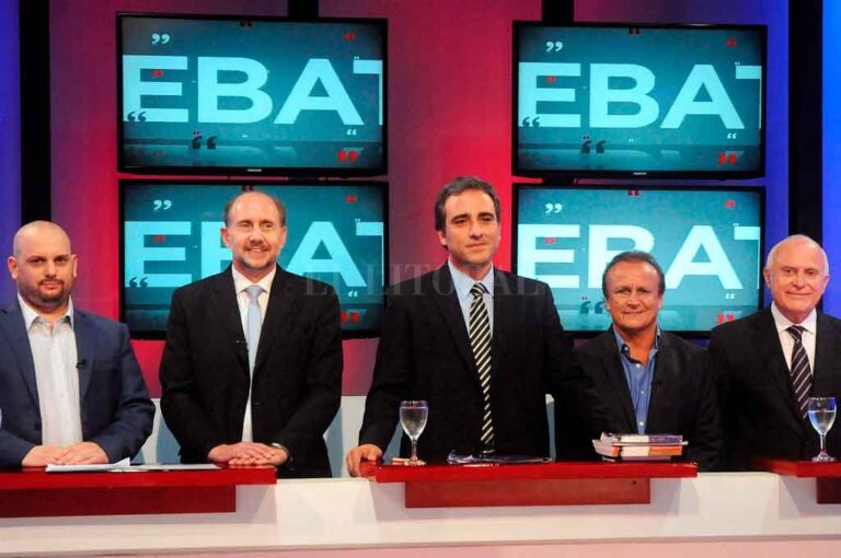 El debate de candidatos de 2015. Archivo