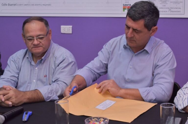 Se presentó una única oferta a cargo de la empresa MEM Ingeniería S.A. Gentileza: prensa Gobierno de Santa Fe.